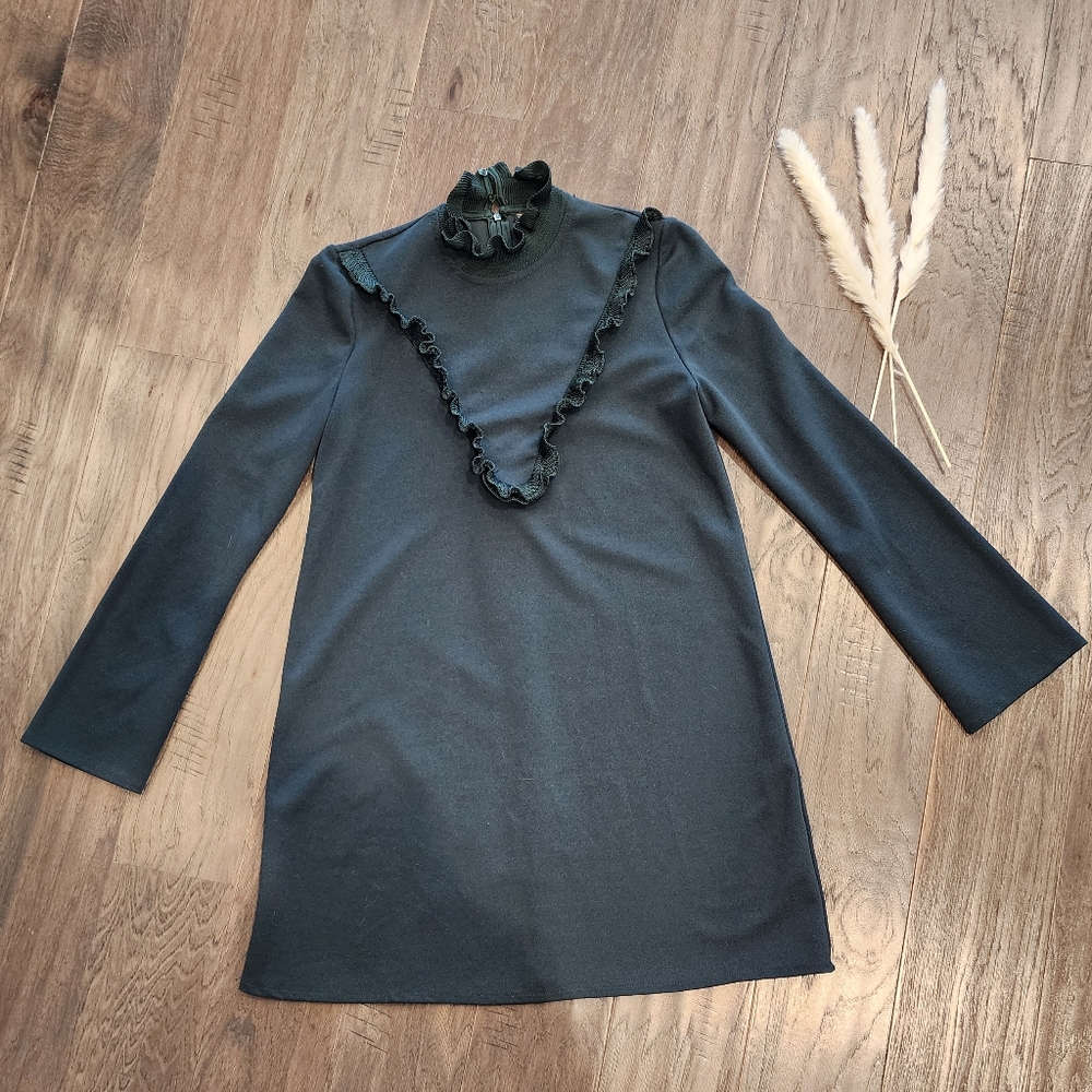 Zara, Dark green dress, size M